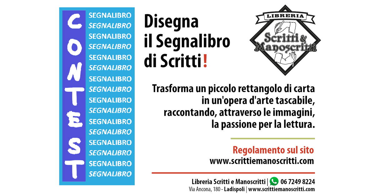 Contest: Disegna il Segnalibro di Scritti