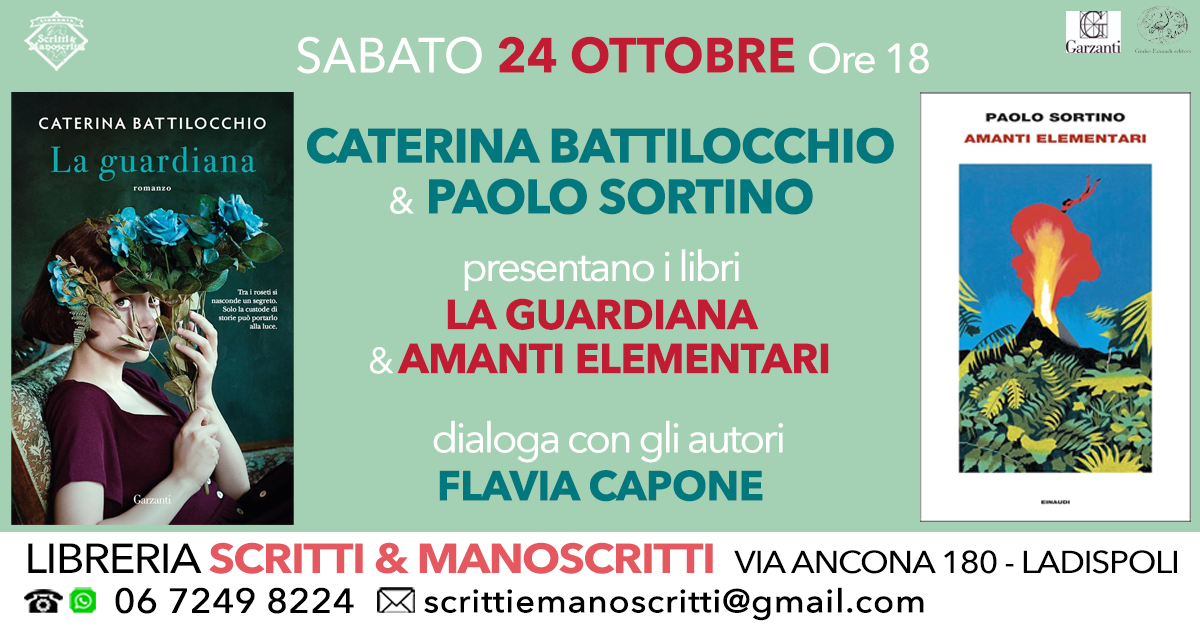 Caterina Battilocchio e Paolo Sortino in libreria